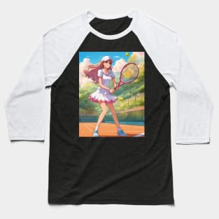 The Tennis Chronicles Baseball T-Shirt